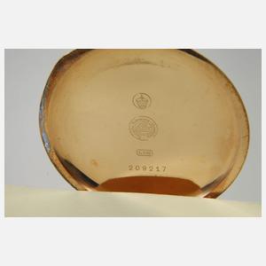Goldsavonnette Präzisionsuhr "Original Glashütte"