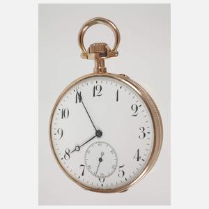 Schwere Taschenuhr IWC mit Münzrand