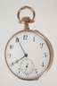 Schwere Taschenuhr IWC mit Münzrand
