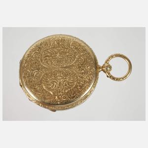 Schlüsseluhr 18K Gold