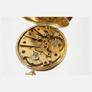 Schlüsseluhr 18K Gold