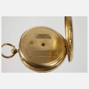 Schlüsseluhr 18K Gold