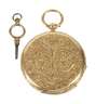 Schlüsseluhr 18K Gold