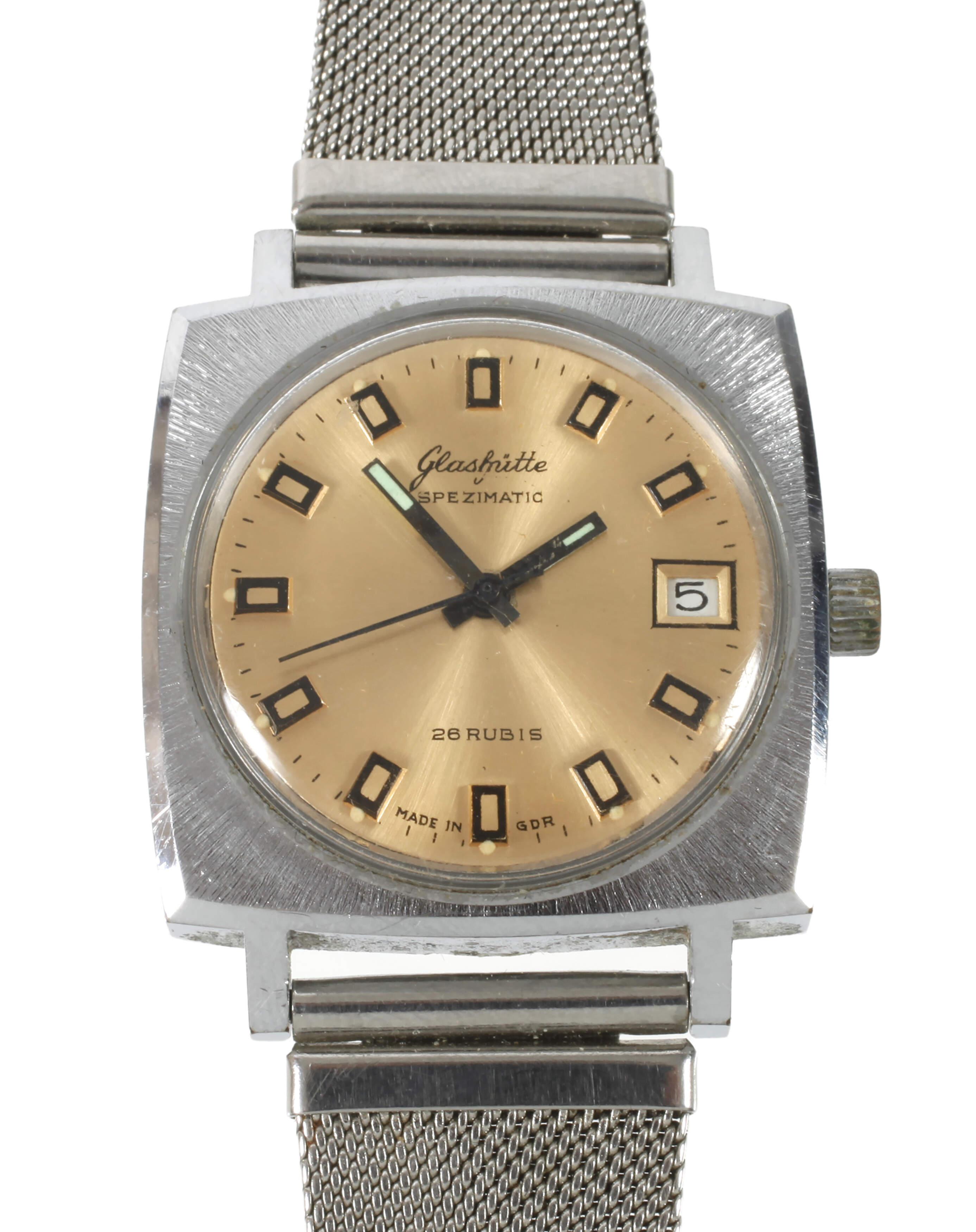 Herrenuhr Glashütte Spezimatic