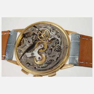 Herrenuhr Jaeger Chronograph 18K Gold