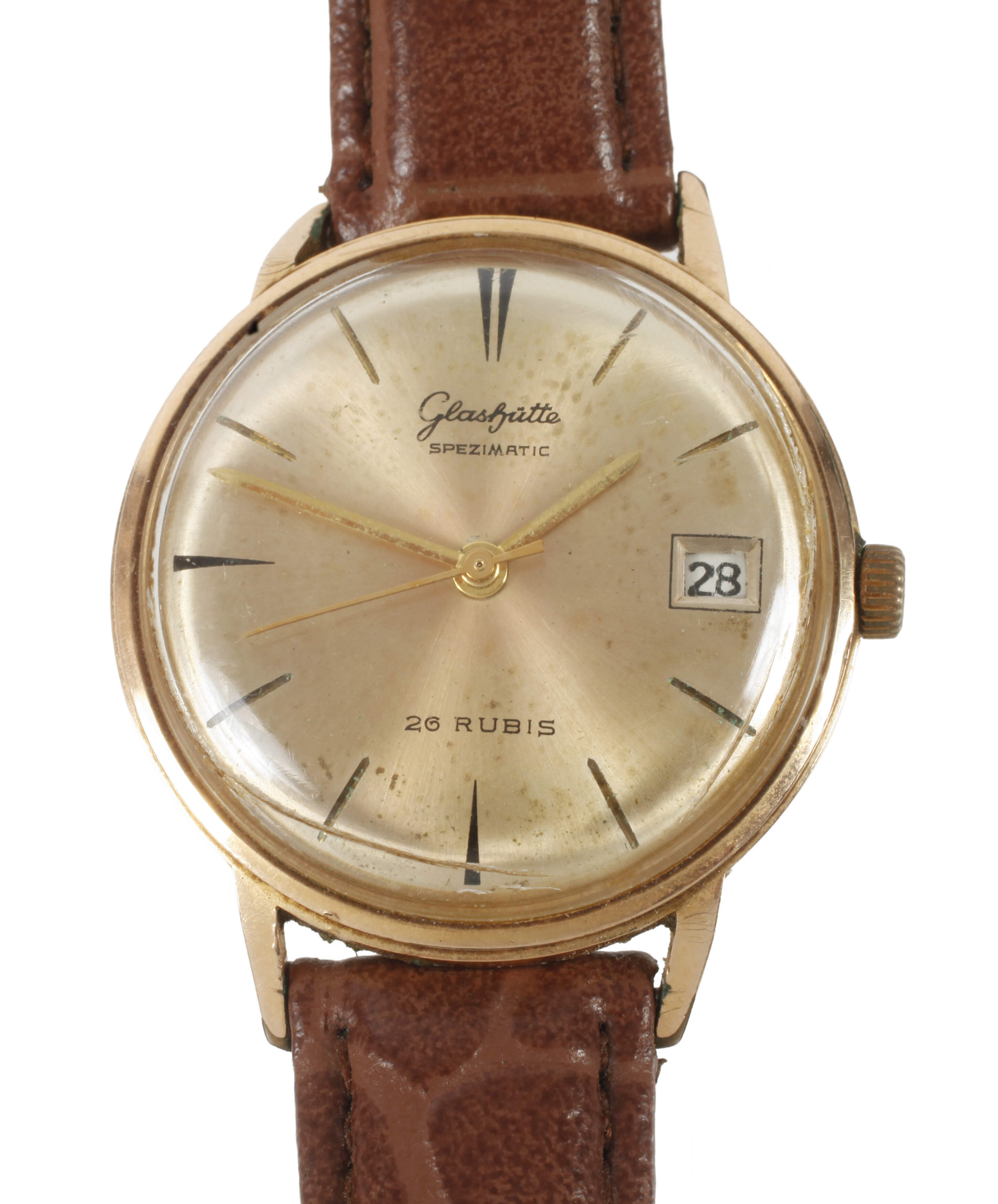 Herrenuhr Glashütte Spezimatic