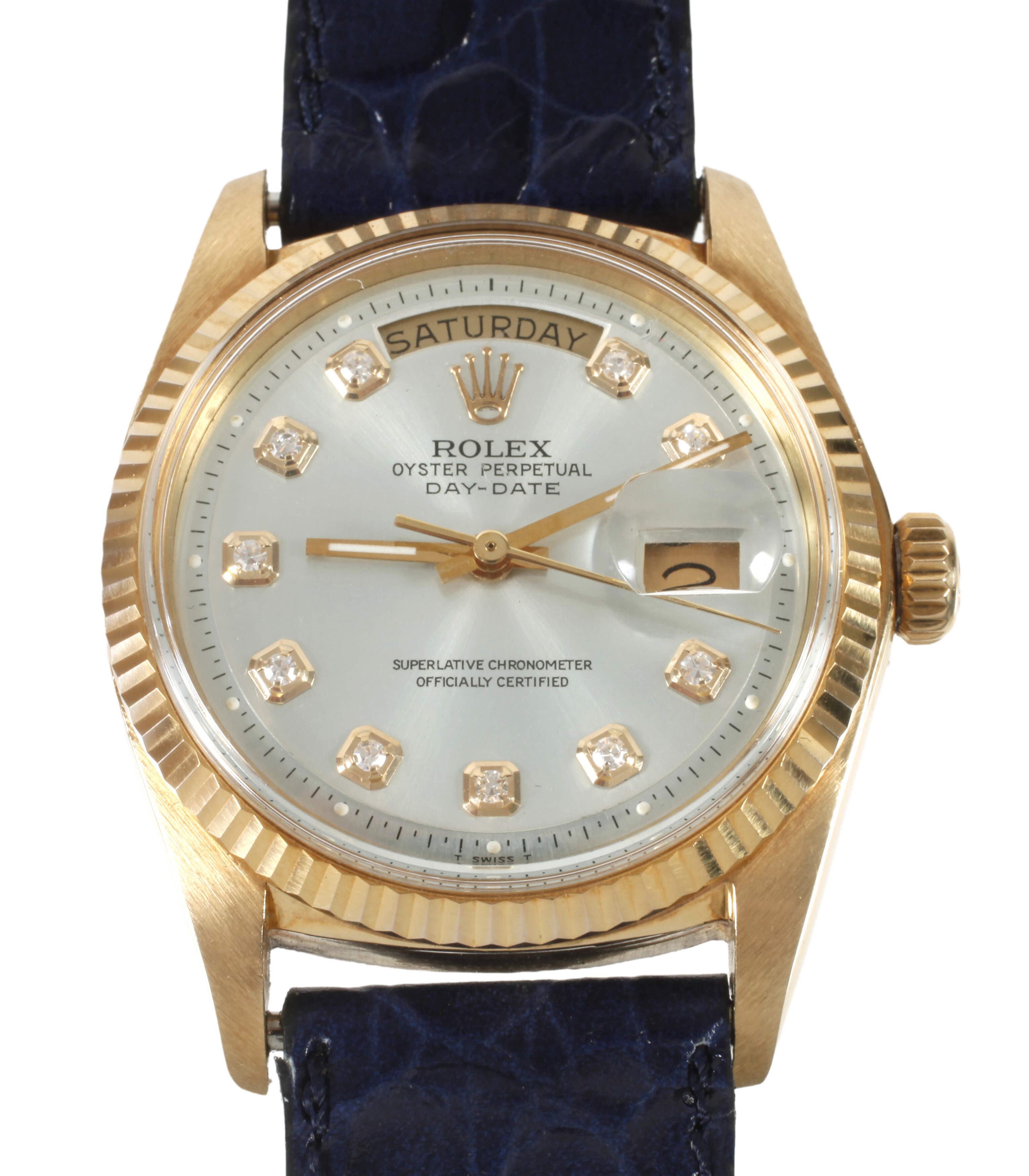 Herrenarmbanduhr Rolex Oyster Daydate 18K Gold