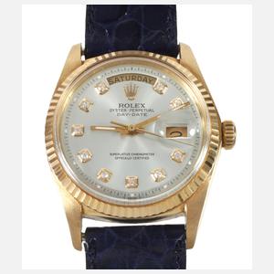 Herrenarmbanduhr Rolex Oyster Daydate 18K Gold