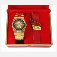 Glashütte Präsentuhr zum IX. Parteitag der SED111