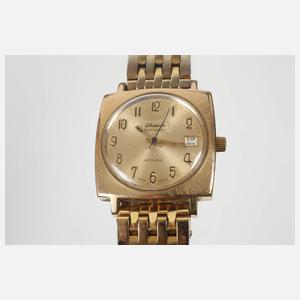 Zwei Armbanduhren Glashütte
