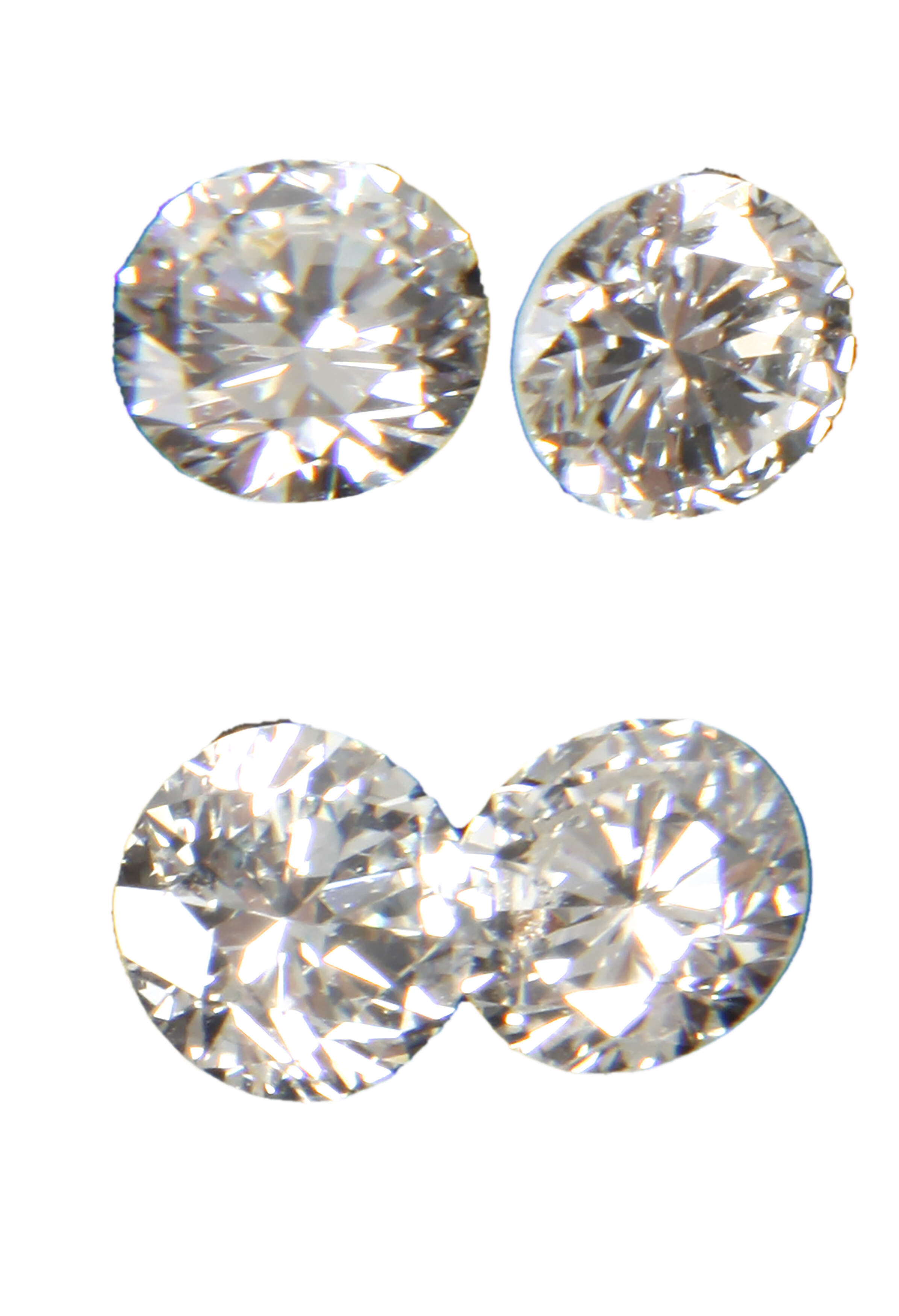 Vier Brillanten gesamt 1,52 ct