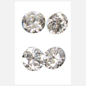 Vier Brillanten gesamt 1,52 ct