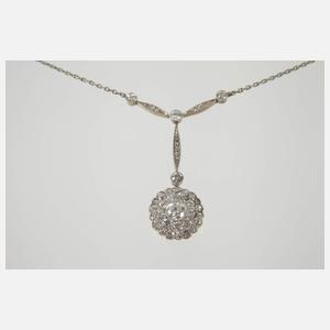 Prächtiges Diamantcollier