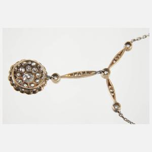Prächtiges Diamantcollier