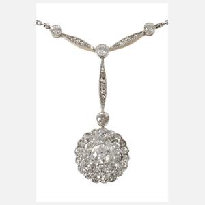 Prächtiges Diamantcollier