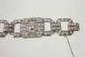 Diamantarmband Platin Art déco