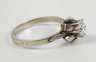 Solitärring mit Brillant von ca. 0,5 ct