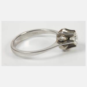 Solitärring mit Brillant