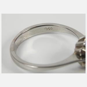 Solitärring mit Brillant