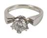 Damenring mit Brillant von ca. 1,05 ct