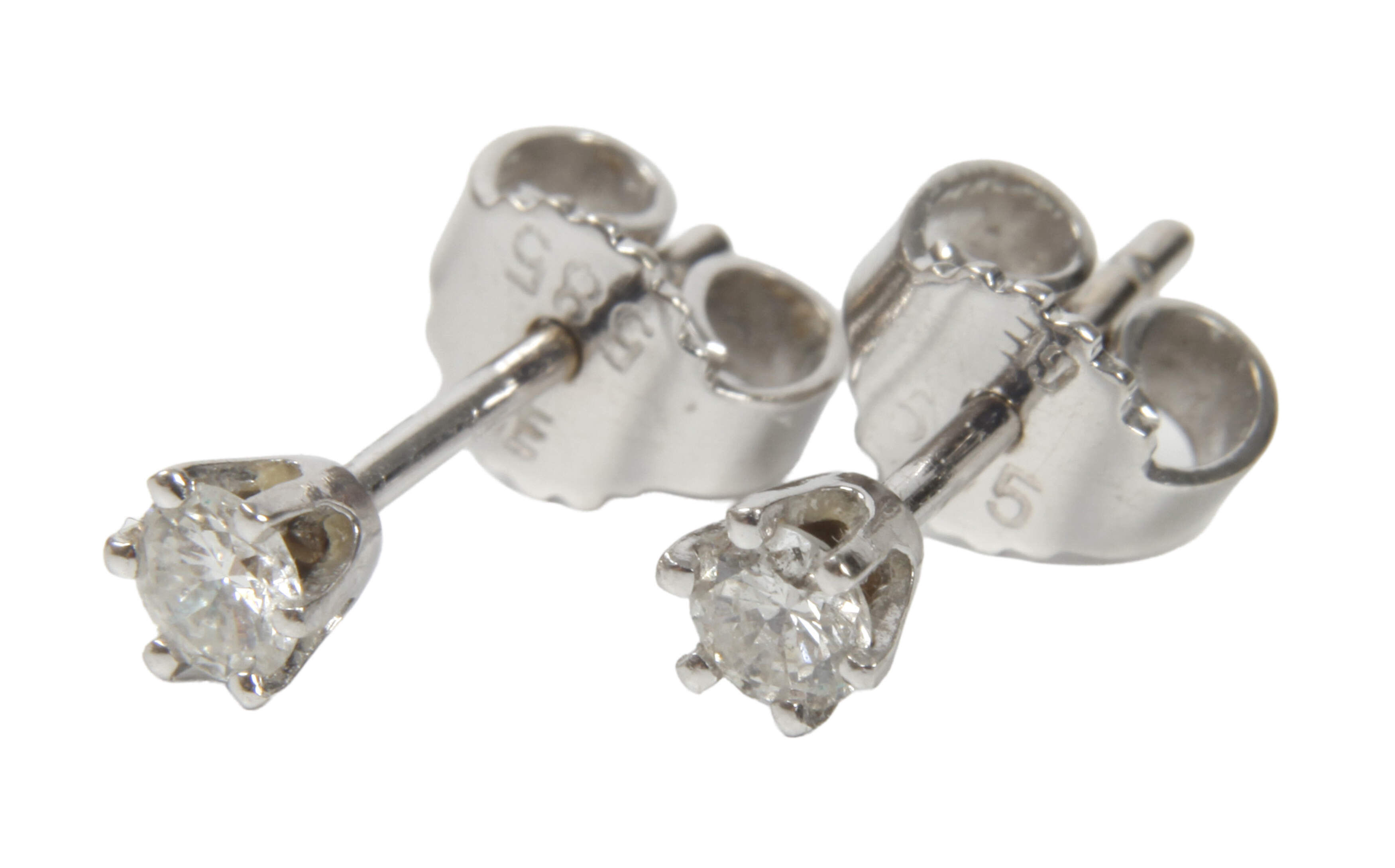 Paar Brillantohrstecker