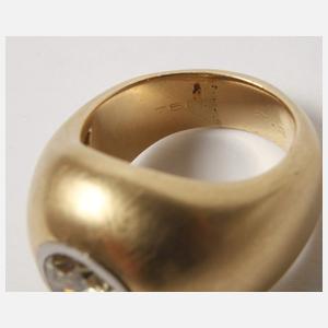 Prächtiger Damenring mit Brillant von ca. 2,6 ct