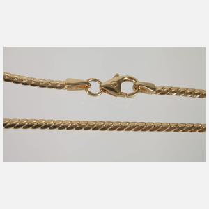 Collier mit Brillantbesatz