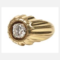 Herrenring mit Brillant von ca. 1,3 ct111