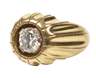 Herrenring mit Brillant von ca. 1,3 ct