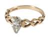 Damenring mit Diamantnavette