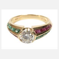 Hochwertiger Damenring mit Brillant von ca. 1,2 ct111