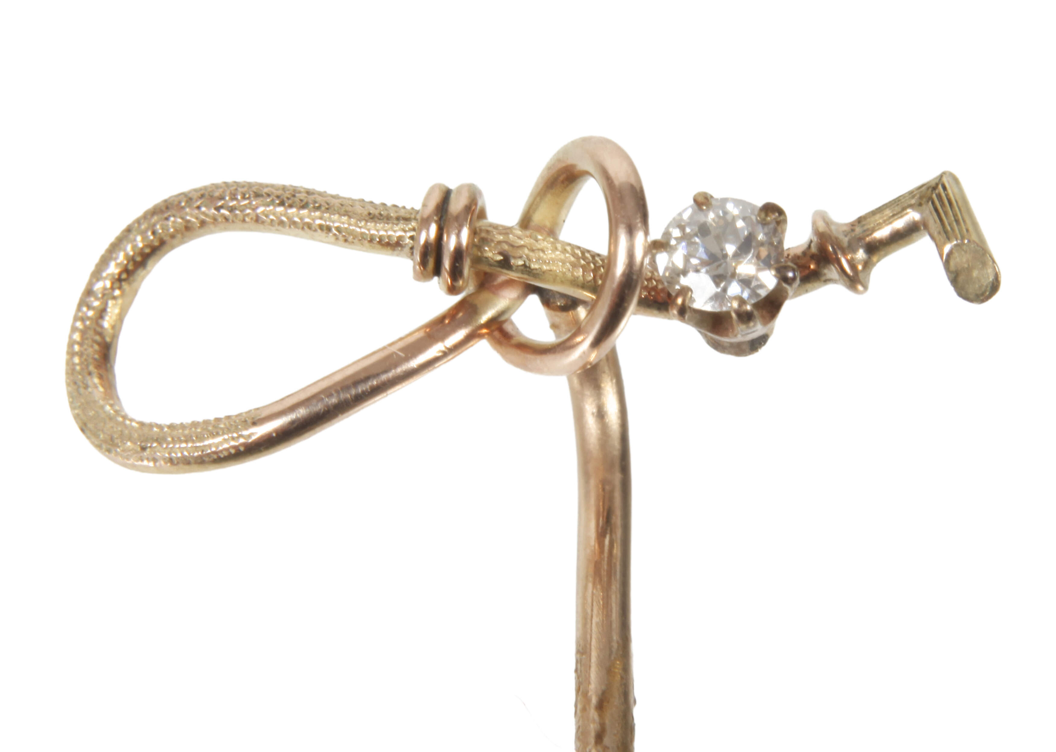 Krawattennadel mit Brillant