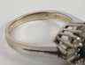 Damenring mit Saphir und Diamanten