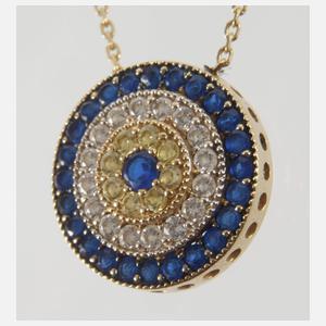 Collier mit Steinbesatz
