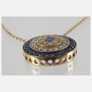 Collier mit Steinbesatz