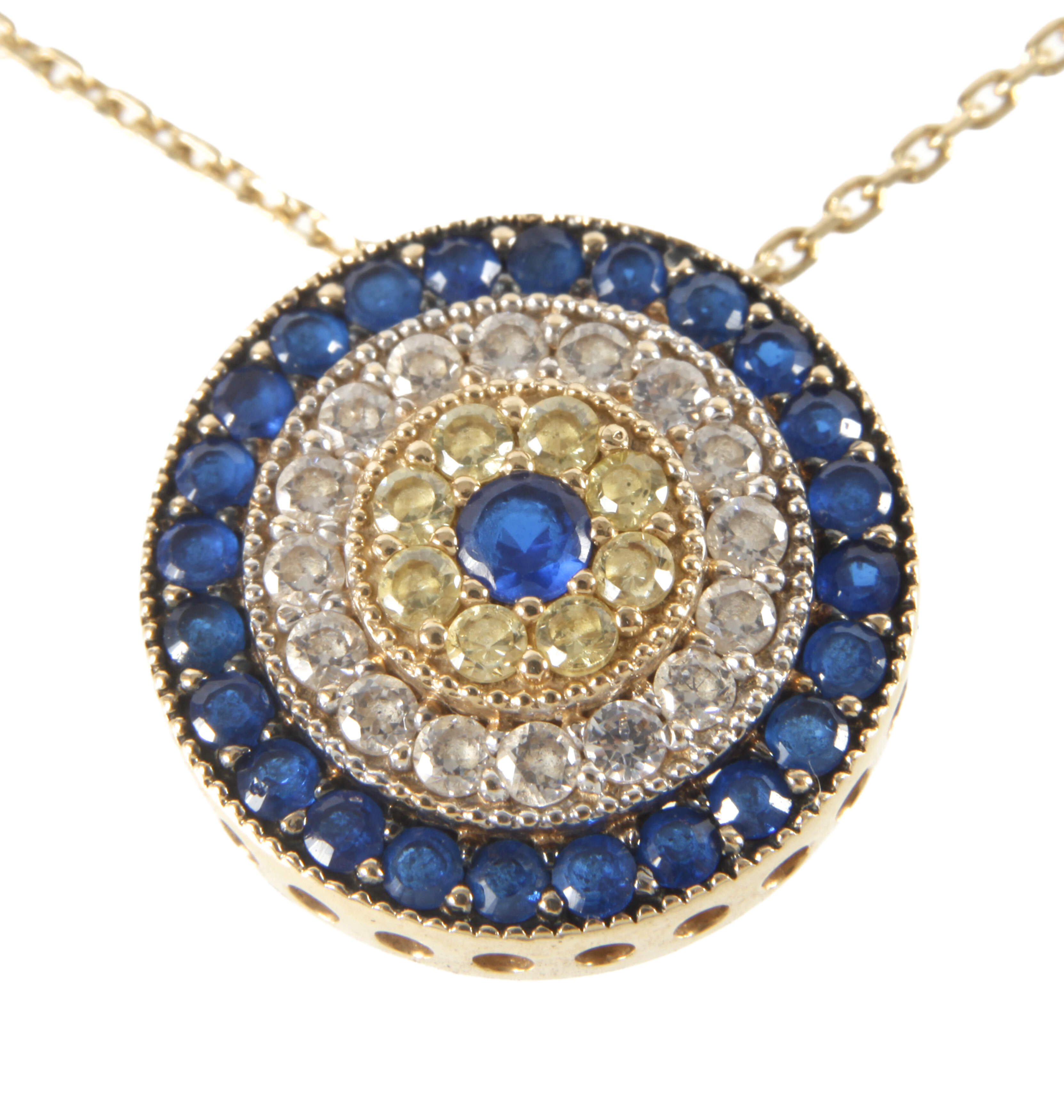 Collier mit Steinbesatz