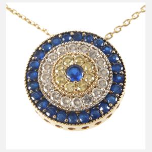 Collier mit Steinbesatz