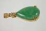 Anhänger mit grüner Jade