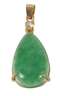 Anhänger mit grüner Jade