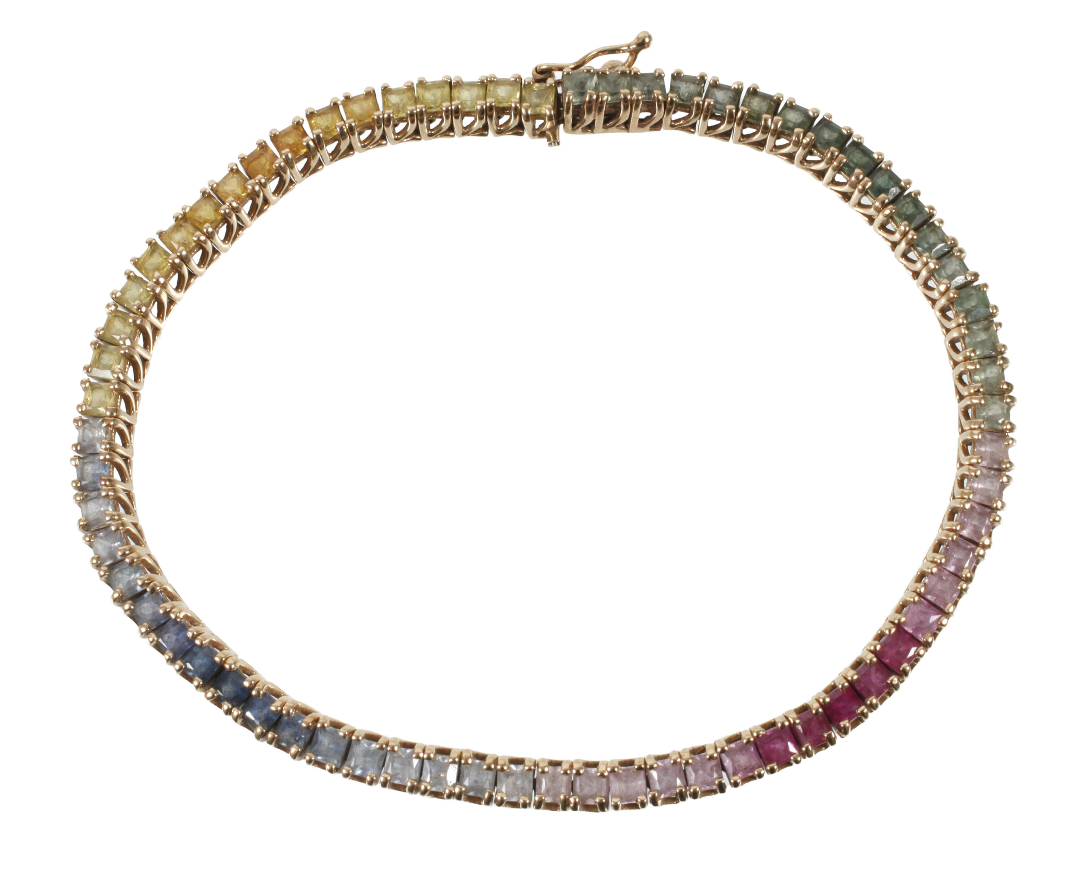 Tennisarmband mit Steinbesatz