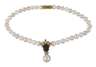 Aufwendiges Perlencollier mit Brillanten