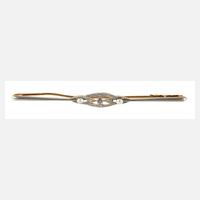 Stabbrosche mit Diamanten und Perlen111