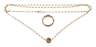 Goldring und Kette