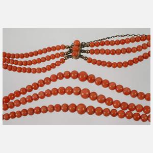 Armband und Collier Koralle