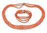 Armband und Collier Koralle