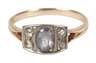 Damenring mit Diamanten und Steinbesatz
