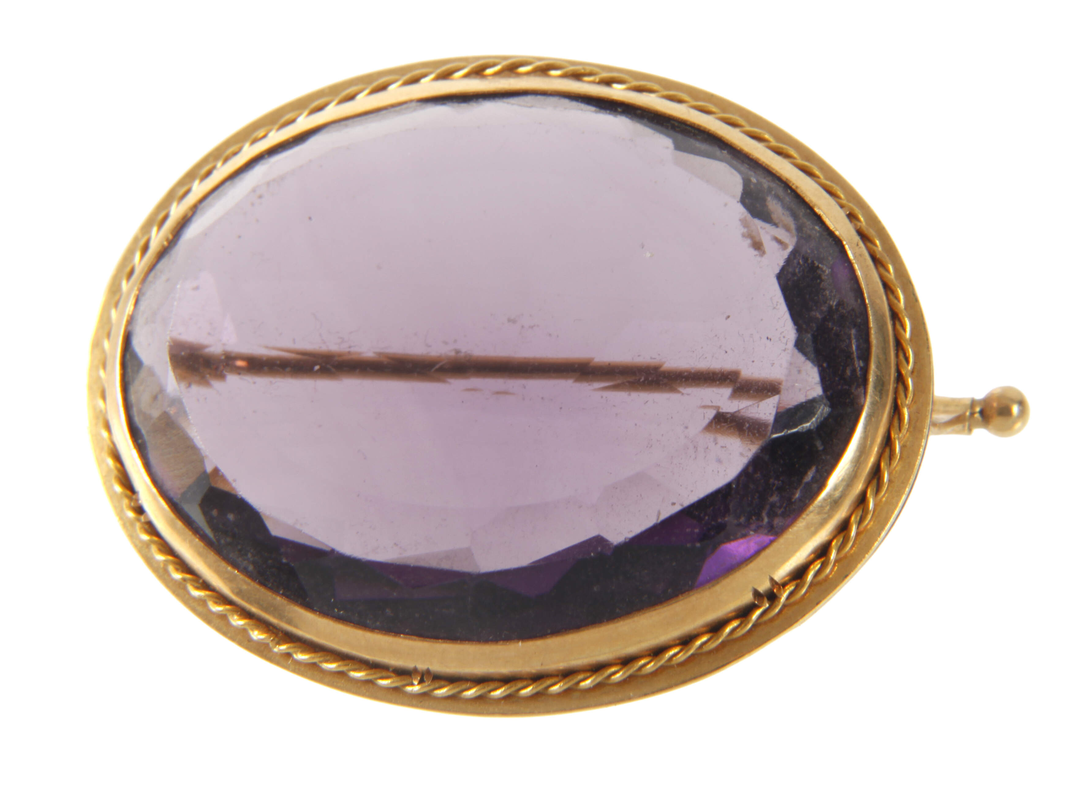 Ohlsson Juvelerare Stockholm, Amethystbrosche
