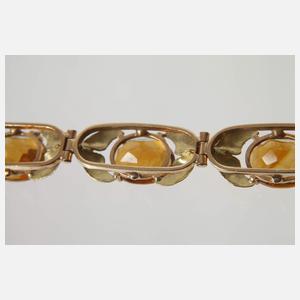 Armband mit Citrinen