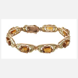 Armband mit Citrinen