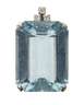 Anhänger mit Aquamarin und Diamanten